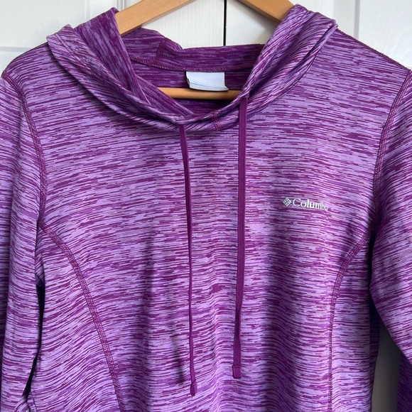 Columbia long sleeve hoodie size medium plum color - Picture 5 of 10